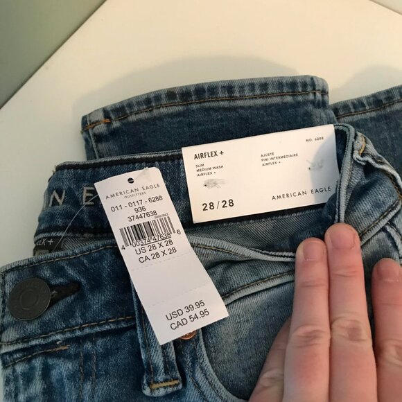 AE AirFlex+ Slim Jean Mens 28 x 28 NWT - Picture 4 of 5